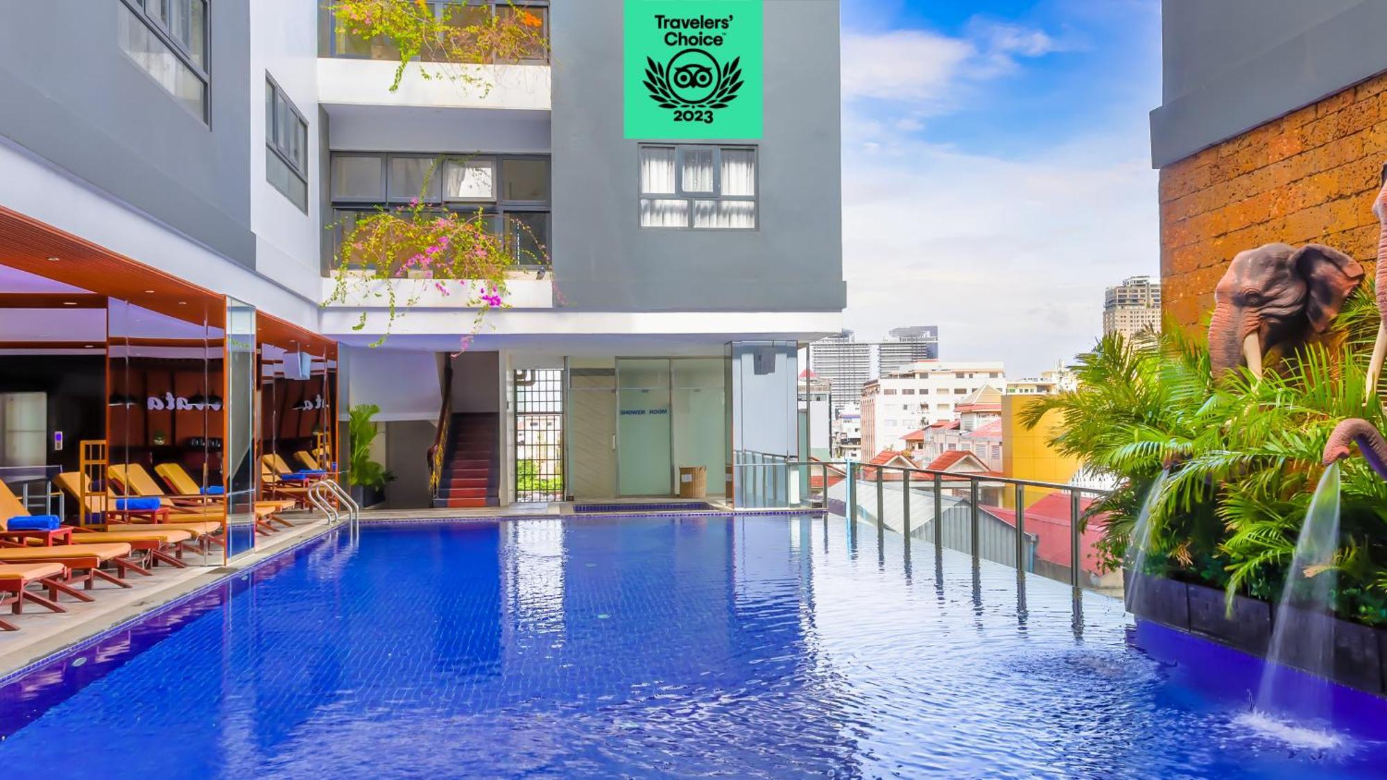 Poulo Wai Hotel & Apartment Phnom Penh Exterior photo